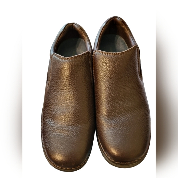 Hush Puppies Moyen Brown slip on US 10 Leather LunarII - Picture 8 of 16